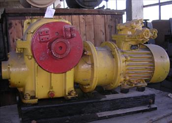 Tời trục vít phòng nổ