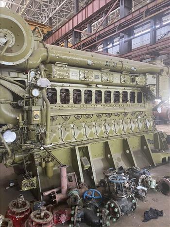 Máy phát điện diesel công suất lớn. Do Nga sản xuất