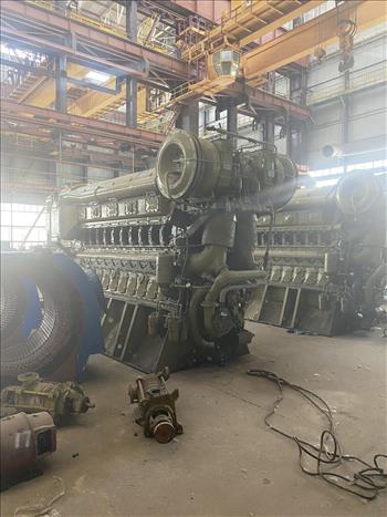 Máy phát điện diesel công suất lớn. Do Nga sản xuất