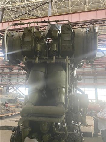 Máy phát điện diesel công suất lớn. Do Nga sản xuất